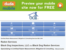 Tablet Screenshot of blackdogin.com